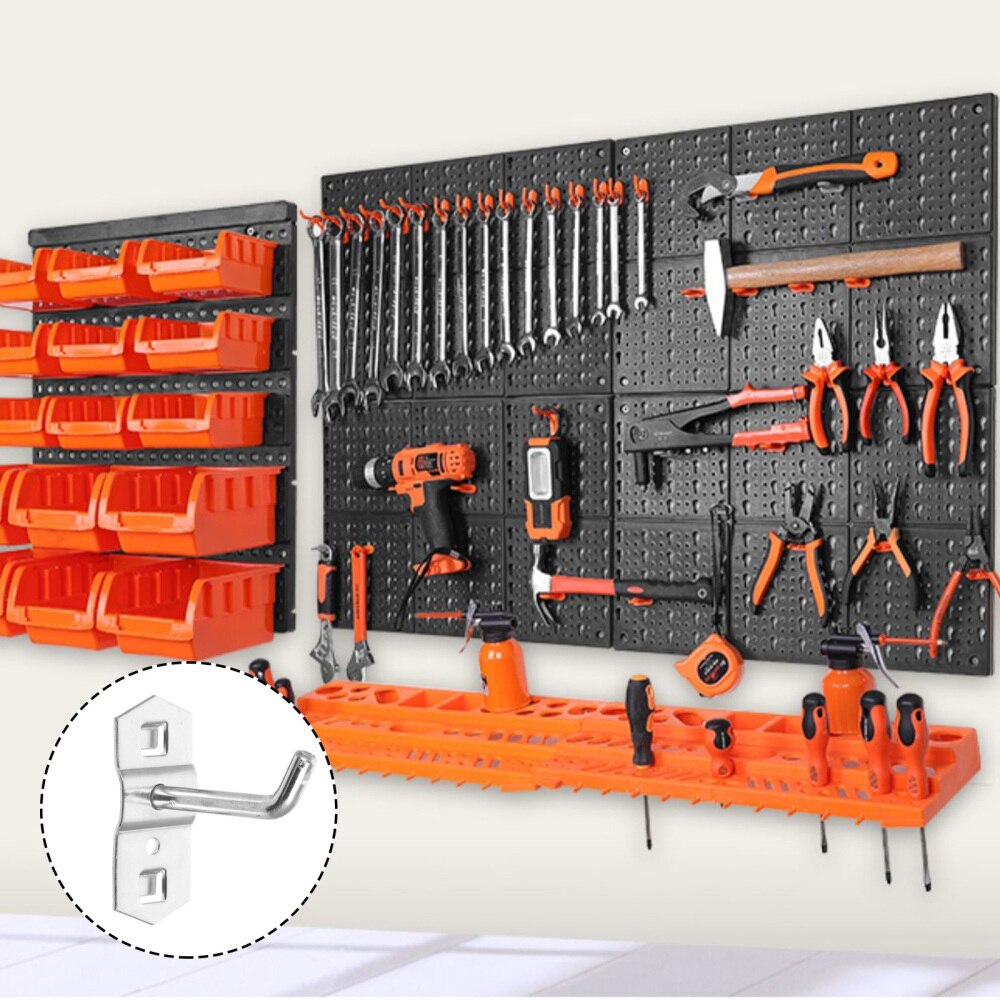 12 Pcs Supermarket Shelf Rack Hook Exhibition Display Hook Fit for Square Tube