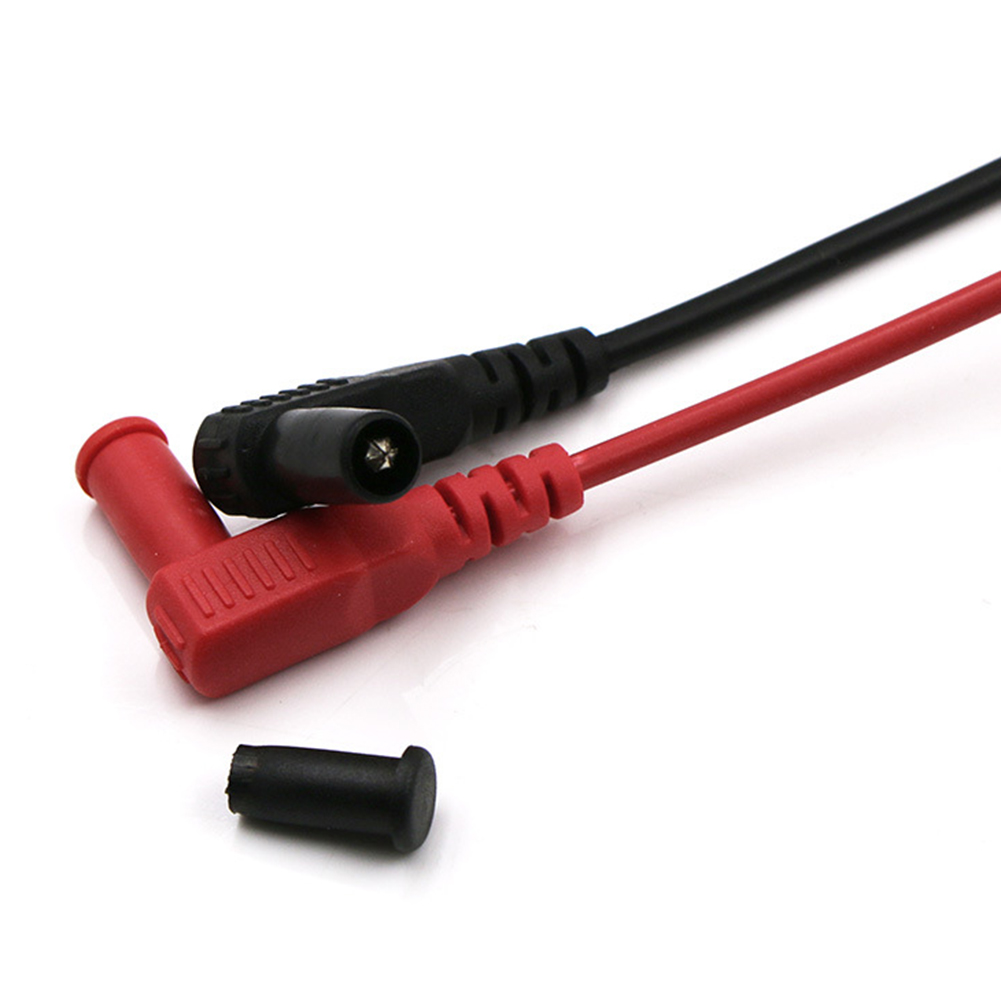 Universal 13mm Multimeter Tester Clip Meter Pen Lead Probe Tweezers Capacitor Resistance SMD Test Leads Chip LCR Testing Tool