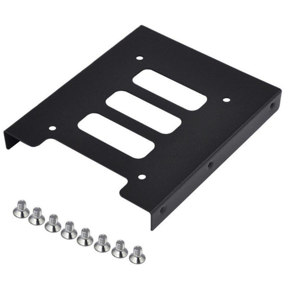 2.5 in to 3.5 in Hard Disk Drive Holder SSD HDD Metal Mounting Adapter Bracket Computer Case Dock for PC Hard Drive Enclosure