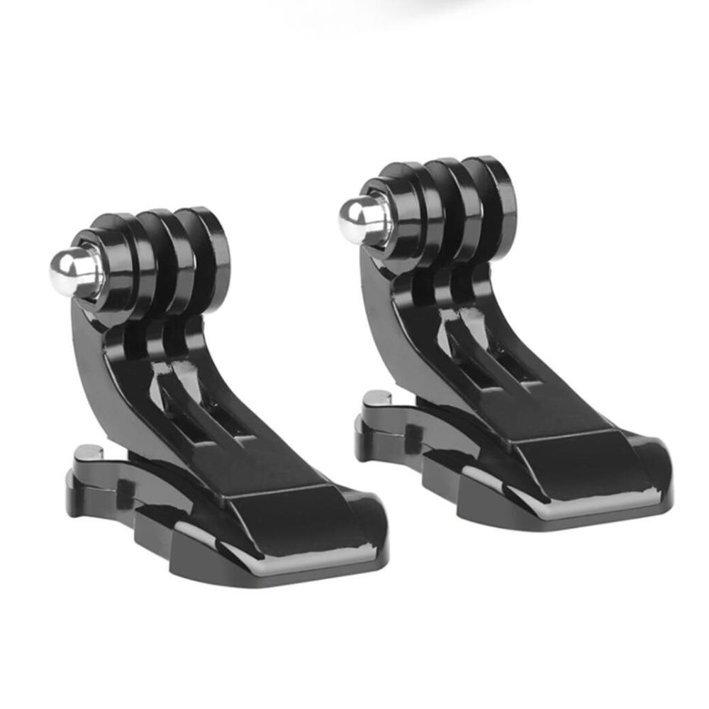 2 Stks/partij J Haak Gesp Clip J-haak Mount Base Voor Borst Mount Strap Voor Gopro Hero 7 8 9 10 Xiaomi YI8 4K Sjcam Accessoires