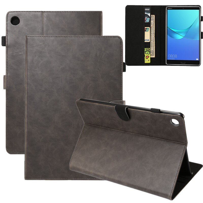Leer voor huawei mediapad  m5 10 pro 10.8 " flip stand smart case voor huawei mediapad  m5 10.8 cover tablet pc shell