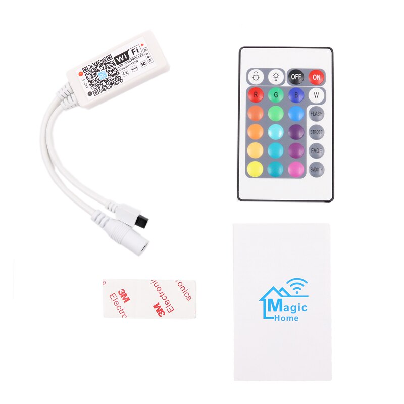Wifi RGBW/RGBWW LED Controller Mini DC12V Mit RF 21Key/IR 24Key Fernbedienung Für RGBW/RGBWW LED Streifen Lichter