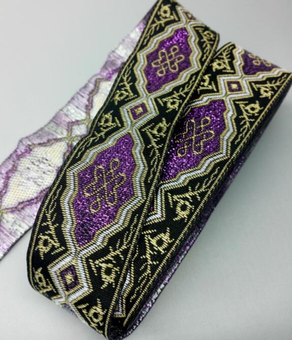 Jacquard Gewebt Band Streifen Ethnischen Gürtel 32mm Breit 7 Hof Hund Gurtband DIY trimmen: 15