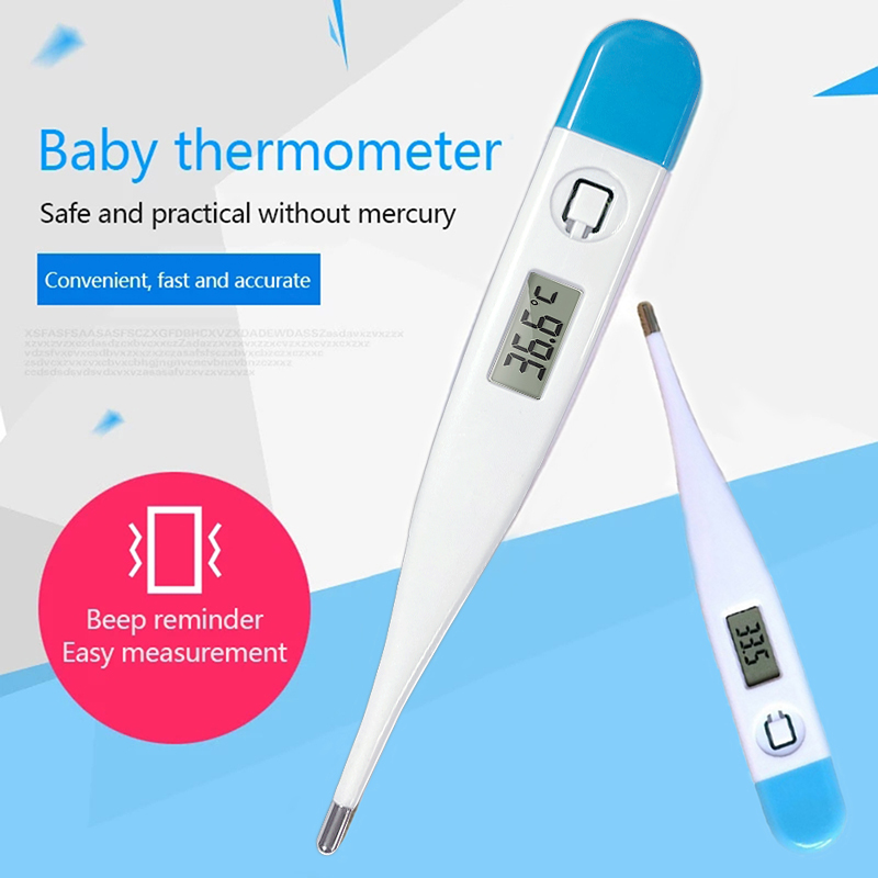 Electronic Thermometer Digital Thermometer Portable for Fever Body Thermometer Oral Armpit Temperature Electronic LCD Display