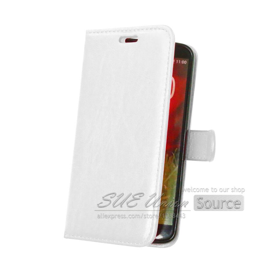 Flip Leather Case for LG G2 Optimus D801 F320 D802 VS980 F340L LS980 LS980S Wallet Stand With Card Holder Cover Fundas Coque: white
