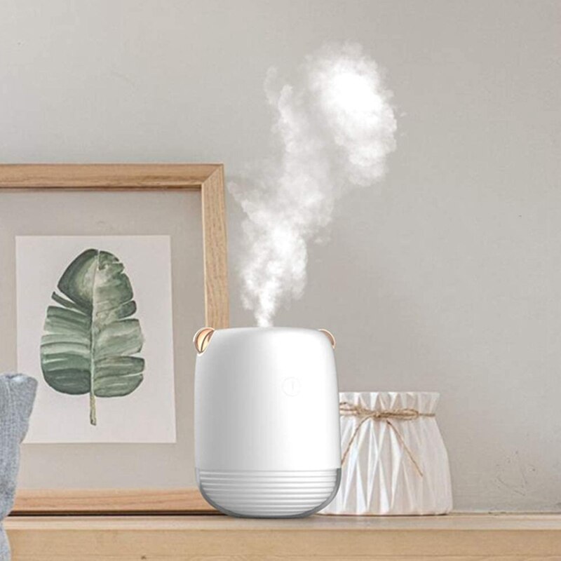 Car Humidifier, USB Air Purifier, Portable Humidifier, Bear Atomizer, with Night Light Air Humidifier