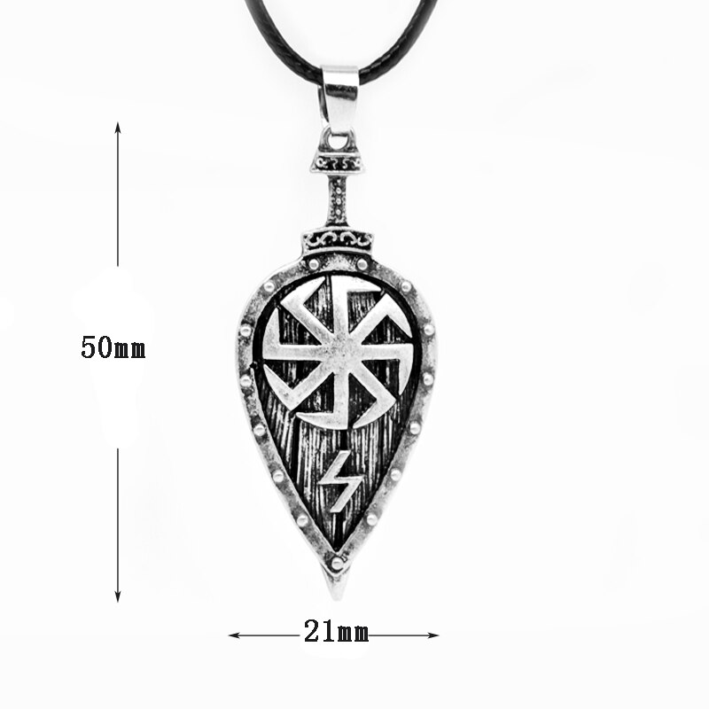 Collier, pendentif, Symbole slave, Viking, pour femmes et hommes, amulette, bijoux, 1 pièce, directe