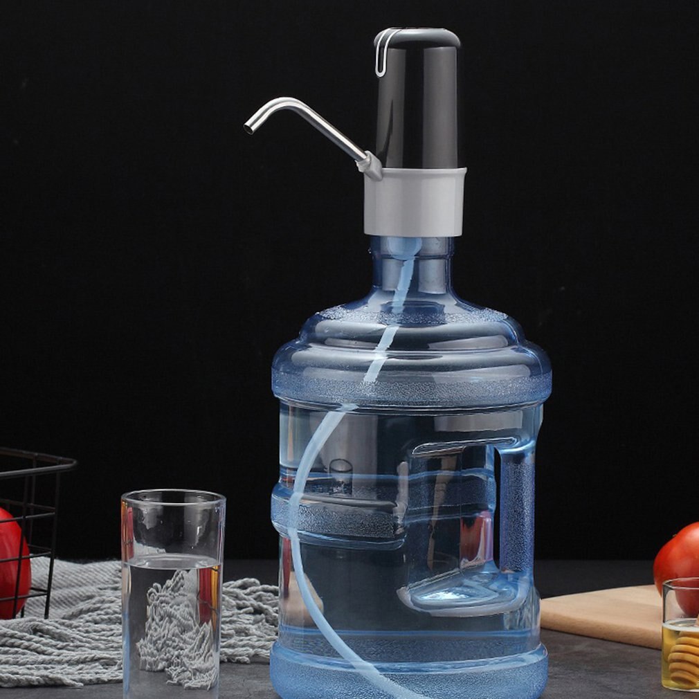 Drinking Bucket Pure Water Pump Household Water Dispenser Manual Pressure USB-charge Automatic Water Dispenser Electric Portable