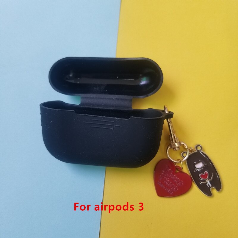 Cute Cherry Dog Silicone Case for Apple Airpods Pro Case Air pods Accessories Bluetooth Earphone Headphone Protective Cover: 15