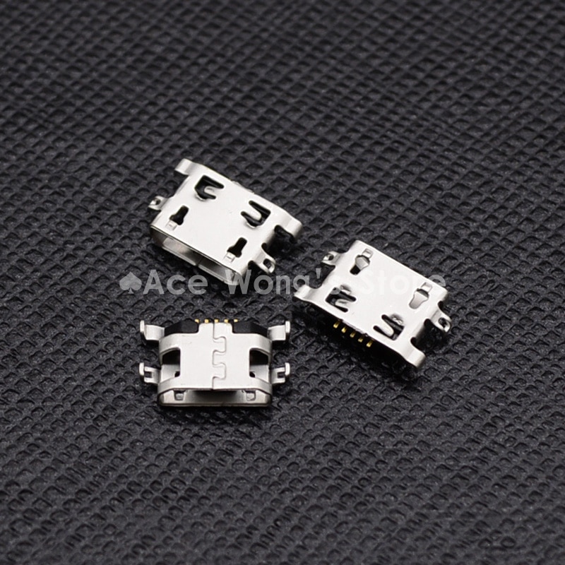 10 stks Micro USB 5pin B type Vrouwelijke Connector Voor Mobiele Telefoon Micro USB Jack Connector 5 pin Opladen Socket