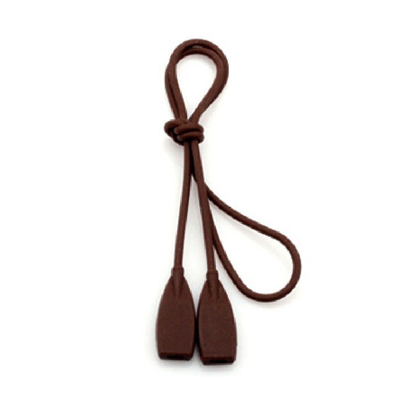 Brillenkoord ketting verstelbare zonnebril siliconen brillenkoord lanyard houder antislip brillenkoord brillen accessoire: Koffie