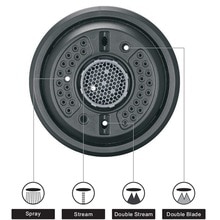 Home Spray Head Kitchen Pull Out Replacement Shower Silver Garden Faucets