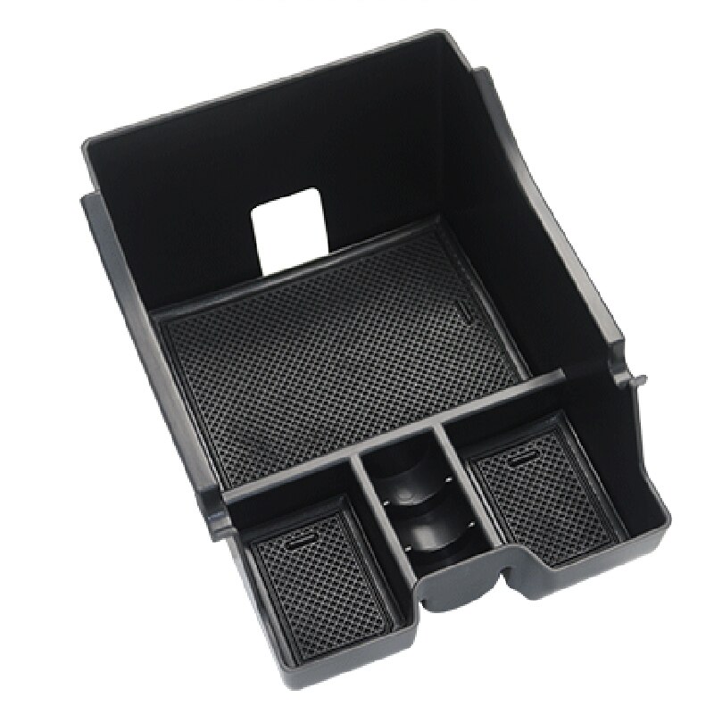 Zwarte Auto Armsteun Box Organizer Fit Voor Jeep Grand Commander