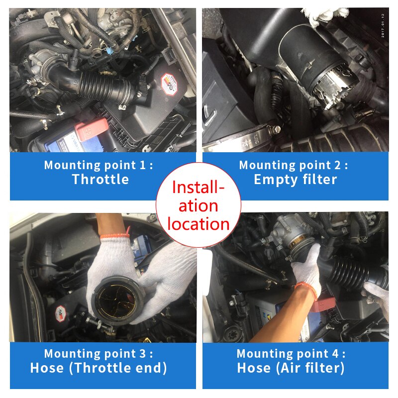 CE Certification Car Air Intake Modified Turbocharger Fuel Economizer Fuel-Efficient Storm Power Improve Turbine Turbo Charger