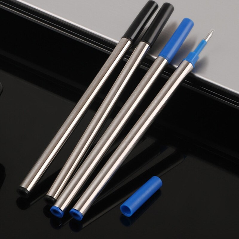 5pcs Ballpoint Pen Refills Replacement 0.5mm Blue Black Red Ink Color for School Office Writing Stationery
