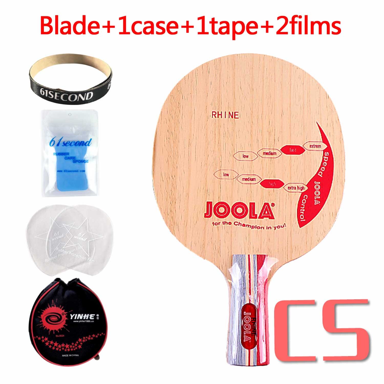 Originele Joola Rijn Tafeltennis Blade Tafeltennis Rackets Racket Sport Cabon Rackets Pingpong Peddels: CS with YBM case