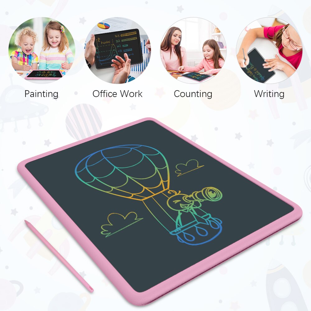 Enotepad 11 Inch LCD Writing Tablet Non-toxic Doodle Pad Reuse intelligent smart business tablet доска для рисования