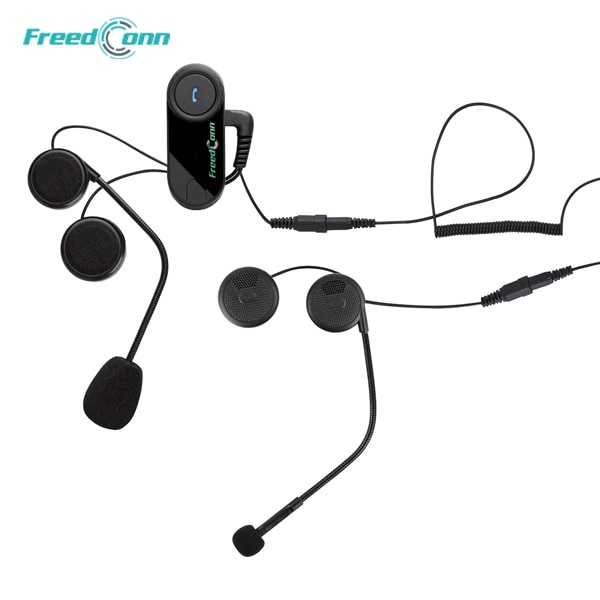 FreedConn TCOM-02S Motorcycle Bluetooth Helmet Headset for Rider and Passenger Pillion Intercom