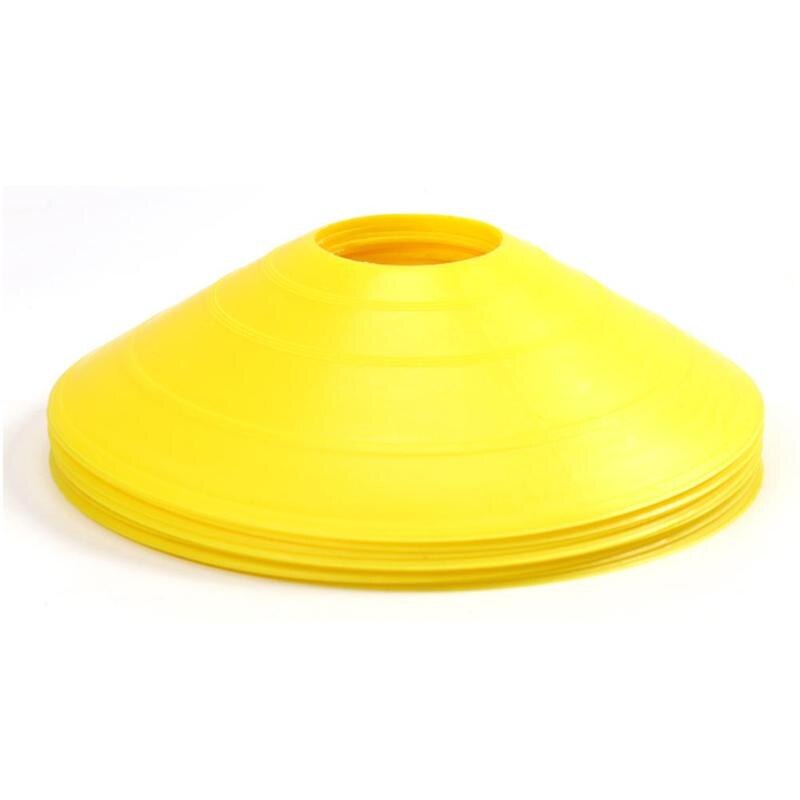 10 Stuks Beroep Training Disc Field Markering Coaching Training Tool Disc Kegels Voetbal Basketbal Snelheid Agility: YELLOW