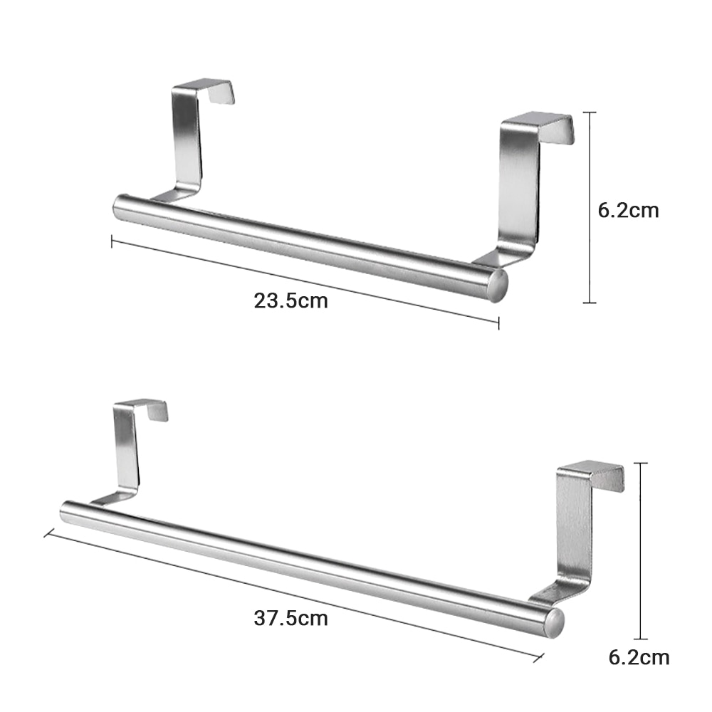 Stainless Steel Cabinet Towel Hanger Over Cabinet ... – Grandado