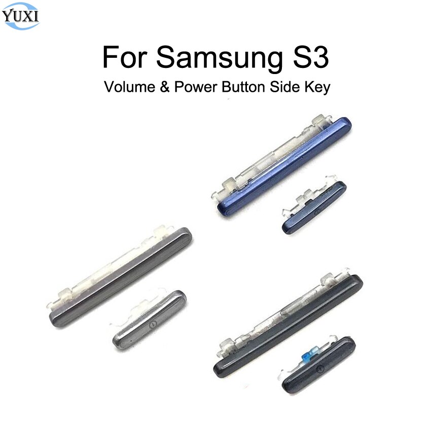 Yuxi Power & Volume Knop Side Key Flex Kabel Voor Samsung Galaxy S3 I9300 I9305 I535 I747 L710 T999