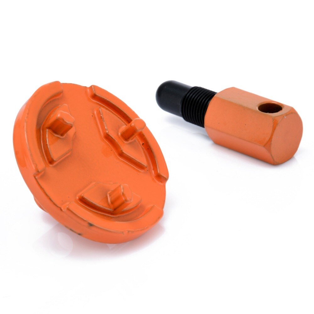 1pcs Practical Piston Stop Tool Chainsaw Clutch Removal Tool for garden tool Orange