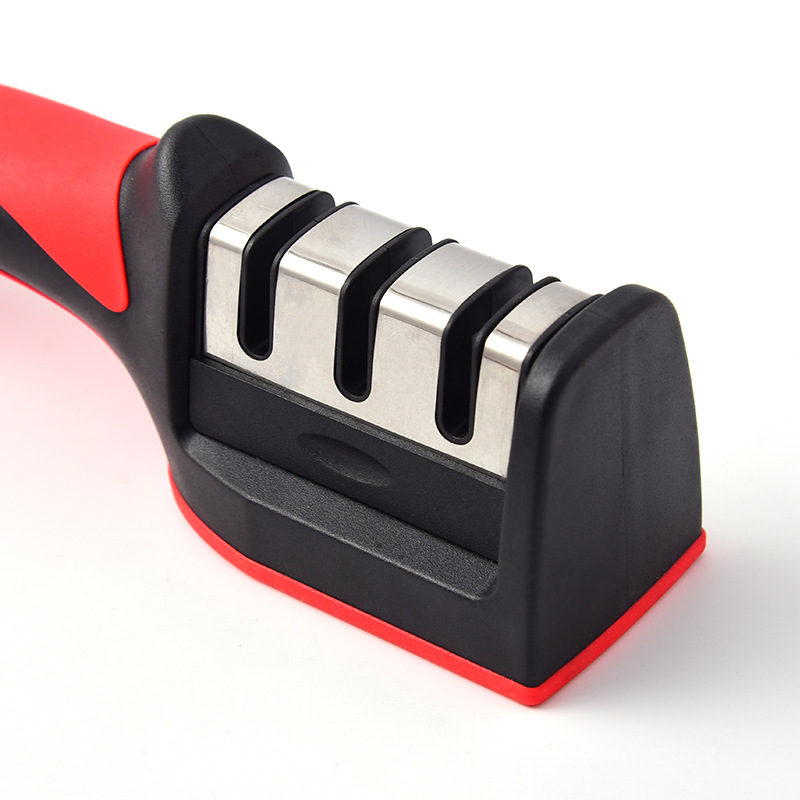 3 Stage Knife Sharpener Sharpening Stone Detachable Sharpeners Kitchen Sharpening System Tungsten Steel Grinder Knife Tool