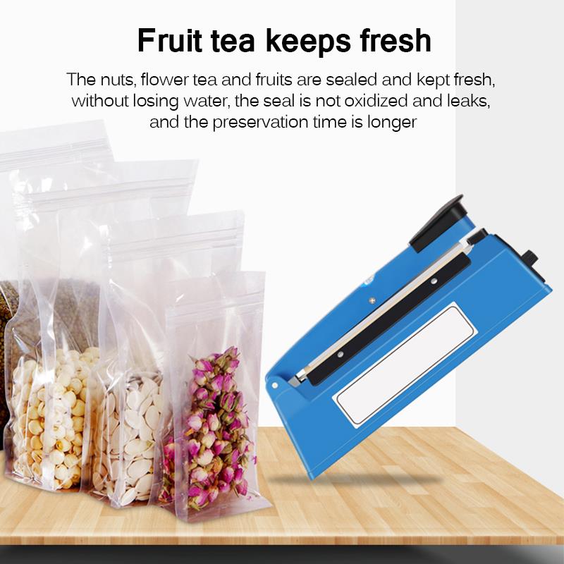 Automatic Heat Food Sealer Packaging Machine Sealing Machine Manual Impulse Heat Sealer Poly Bag Machine Hand Impulse Sealer