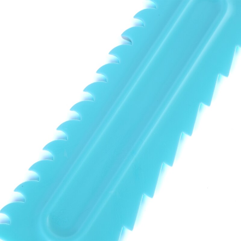 1 stuk crèmeschraper onregelmatige tanden rand mallen diy schraper taartdecoratie fondant gebak uitstekers bakspatels gereedschap