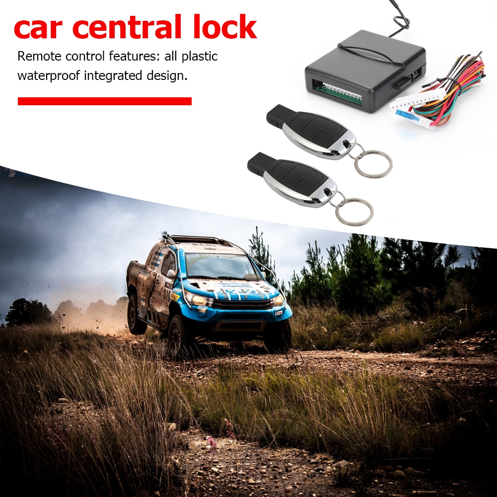 Car Remote Control Central Locking Kit Automotive Door Lock Keyless Entry Vehicle Accessory Car Electronics