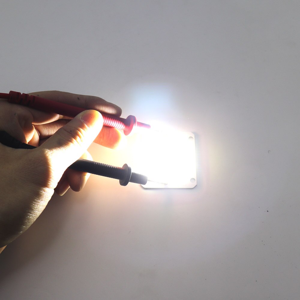 4640 50W 30V 36V Schijnwerper Led Chip Super Heldere Cob Led Lichtbron Warm Natuurlijke Koud Wit lamp Voor Schijnwerpers 46x40mm: Cold white