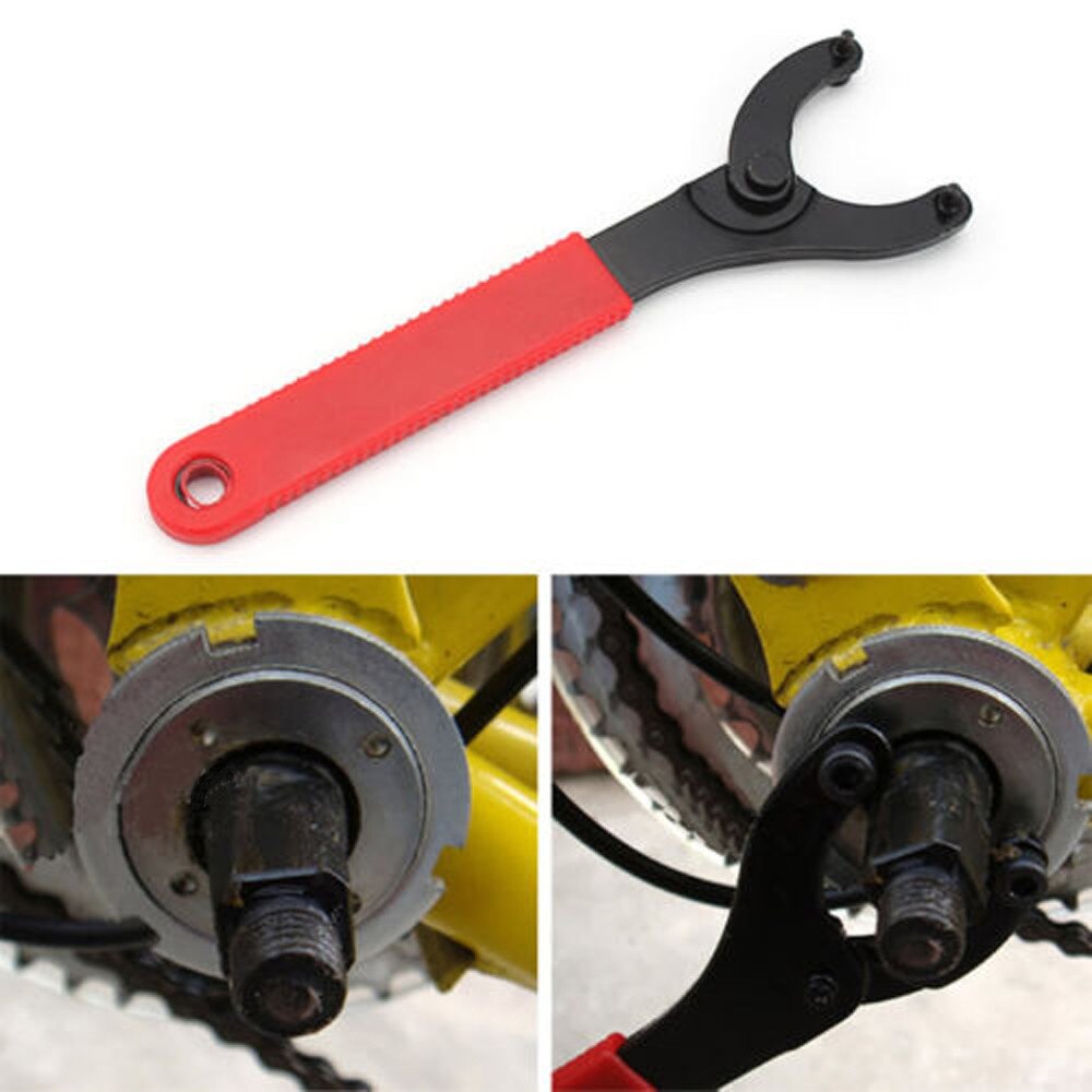 Verstelbare Fiets Fietsen Trapas As Wrench Repair Tool Fiets Reparatie Handgereedschap Fiets Reparatie Tool