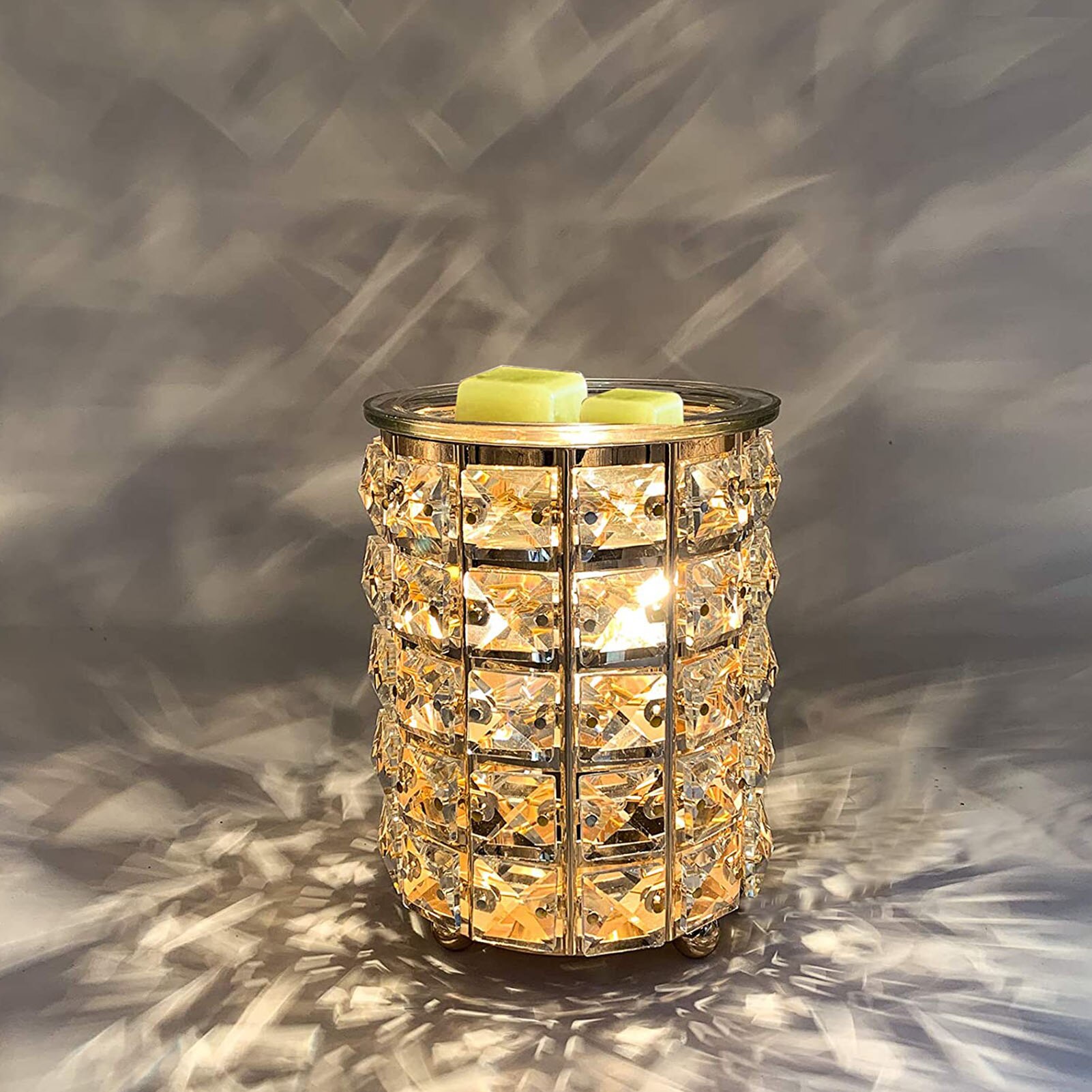 Wax Melting Light Innovative Art Essential Oil Lamp Innovative Air Freshener High Safety Night Light Function Easy to Use