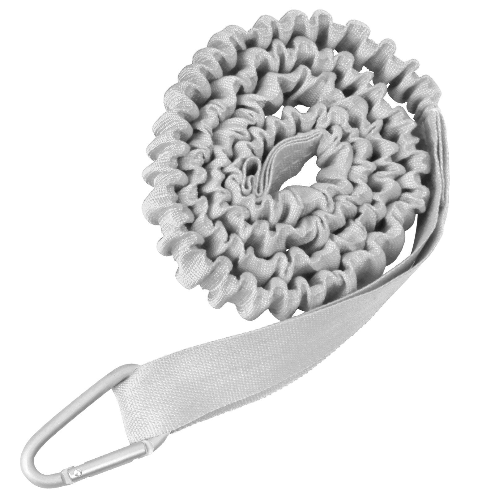 Trela de pá stretchable com d-forma mosquetão varos de pesca trela para caiaque canoa barco