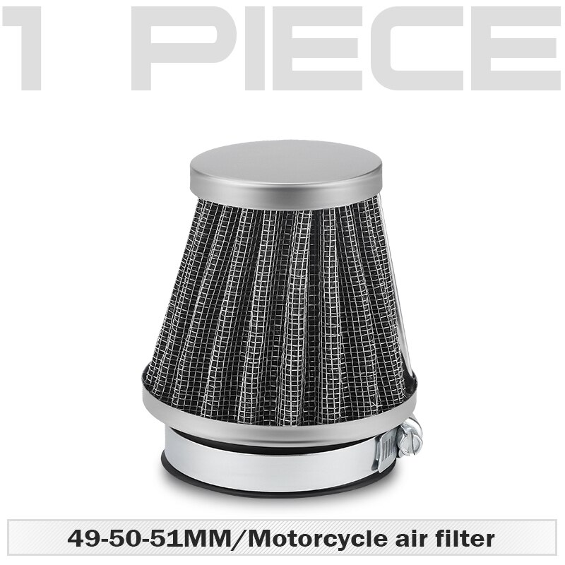 Filtre à Air de moto de 49mm 50mm 51mm filtre à Air de Scooter de Motocross pour PWK 28mm 30mm pour Yamaha pour Kawasaki pour Suzuki: 1pc