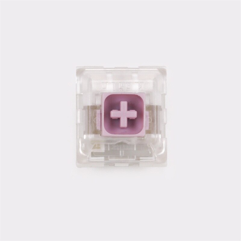 Hako true Violet /clear/Pink Mechanical keyboard Switches: Hako Violet / 30pcs