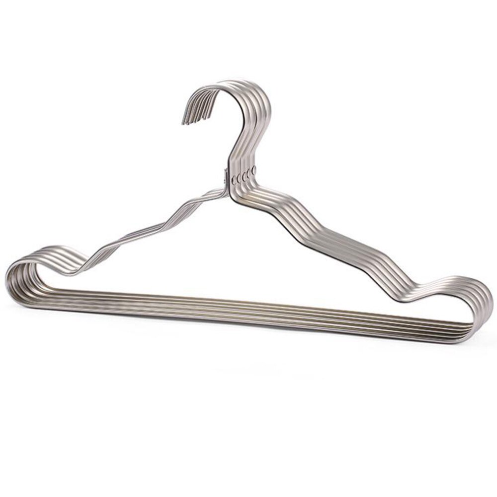 5 stks/set Closet Volwassen Rok Kleding Handdoek Magazijnstelling Aluminium Hanger Kast Ruimtebesparend Riem Kleerhanger