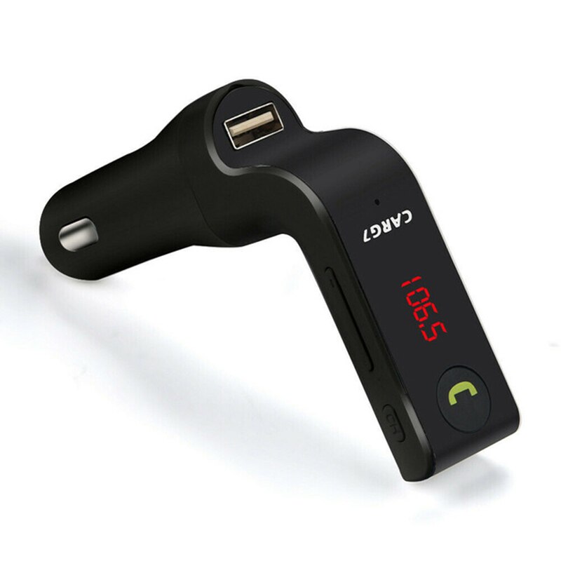 4-in-1 Hände Freies Drahtlose Bluetooth FM Sender G7 + AUX Modulator Auto Bausatz MP3 Spieler SD USB LCD Auto Zubehör