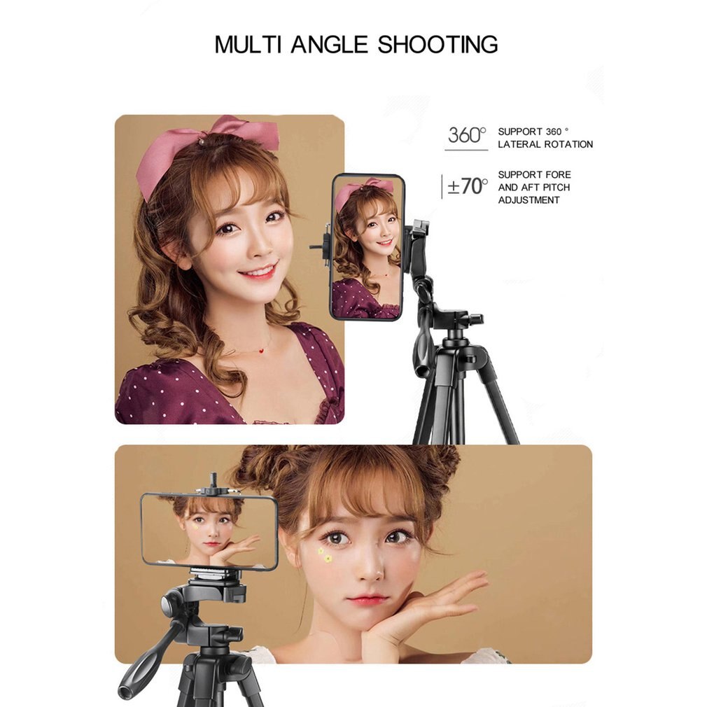Mobile Phone Tripod SLR Camera Bracket Multifunctional Portable Floor Live Tripod Photo Photography Tripod