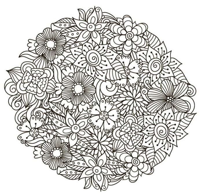 Polymer Ton Textur Stempel Blätter Linderung matt Wolke/Blume/Wasser fließen/Welle/Mandala aufbringen DIY individuelle Keramik Handwerk: RFLOWER