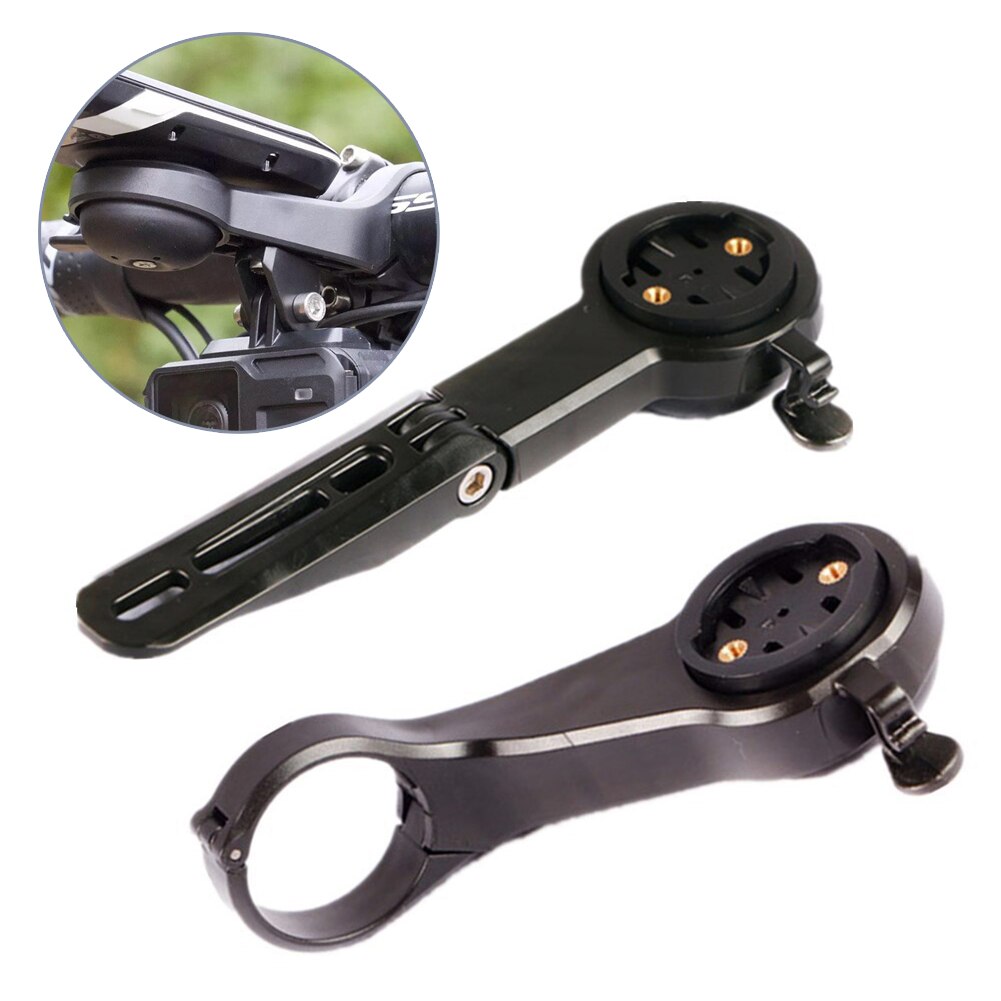 Road Bike Mountain Bike Multi-function Bicycle Computer Mount With Bike Bell Computer Mount For GARMIN CATEYE Bryton