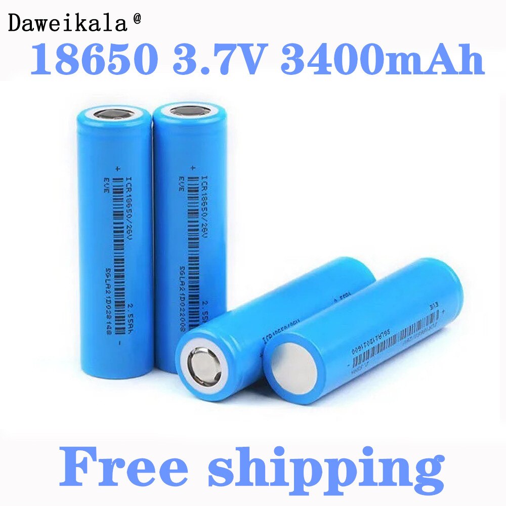 Batería recargable 100% original, 18650, 3000, 2600, 2000, 1500mah, descarga de 3,6 V, 20A, especial