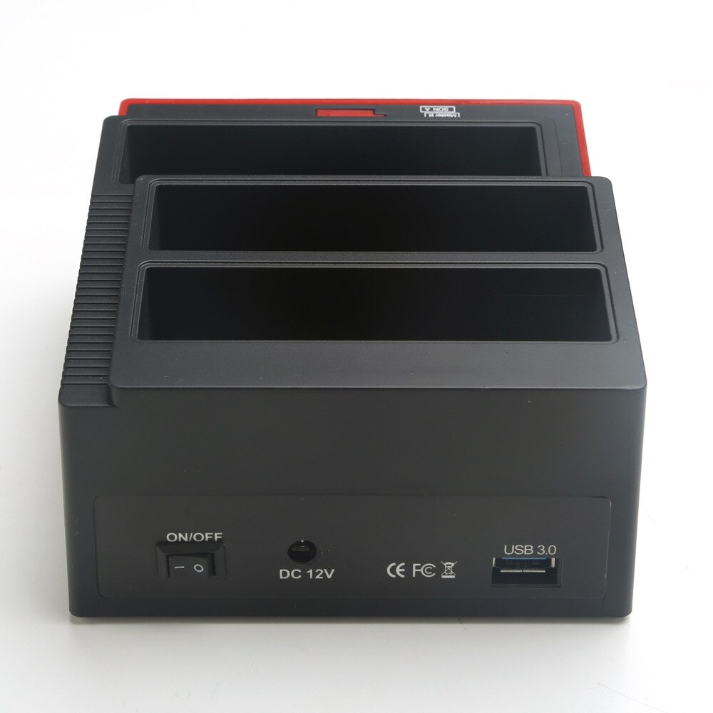 Disco duro externo HDD, estación de acoplamiento, lector de tarjetas USB 3,0 Hub con OTB/OTC, 2,5 "/3,5", USB 3,0 a 2 puertos SATA 1 puerto IDE