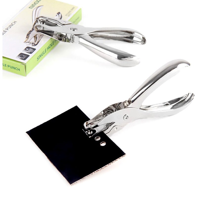 Hålslagare i metall, handpapper, hålslag i scrapbooking, 8 hål för pappershantverk