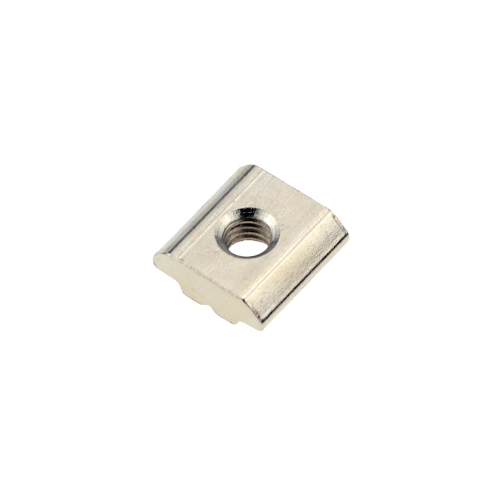 T glidemøtrikblok firkantede møtrikker nikkelplatingaluminium til eu standard 3030 aluminiumsprofilåbning til kossel