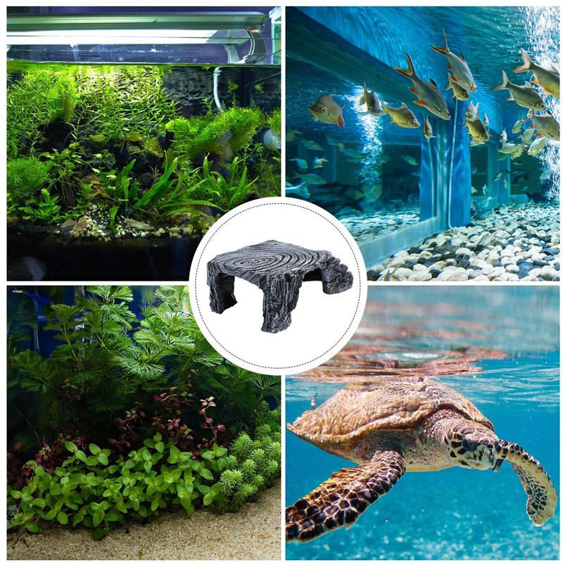 Reptiles Climbing Platform Decoration Aquarium Fish Tank Landscape Ornament
