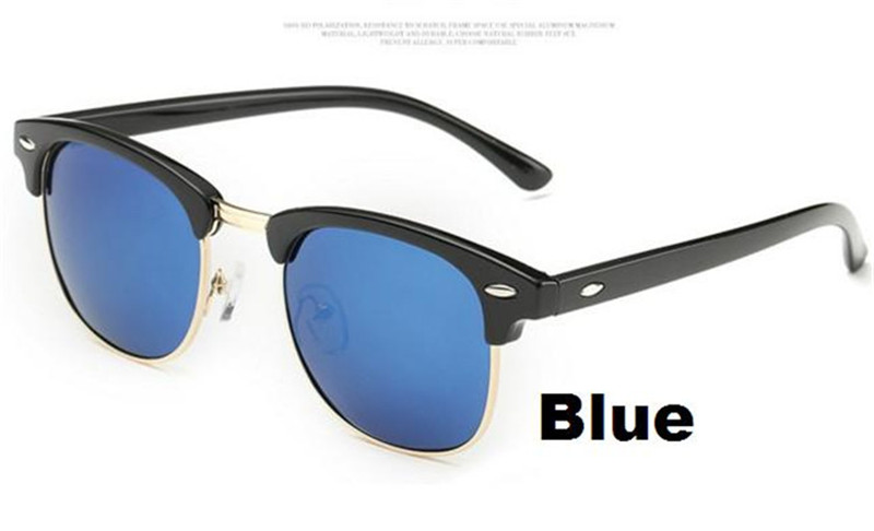 F3 Classic Half Metal Gepolariseerde Zonnebril Mannen Vrouwen Spiegel Zonnebril Mode Vrouwelijke Gafas EEN UV400