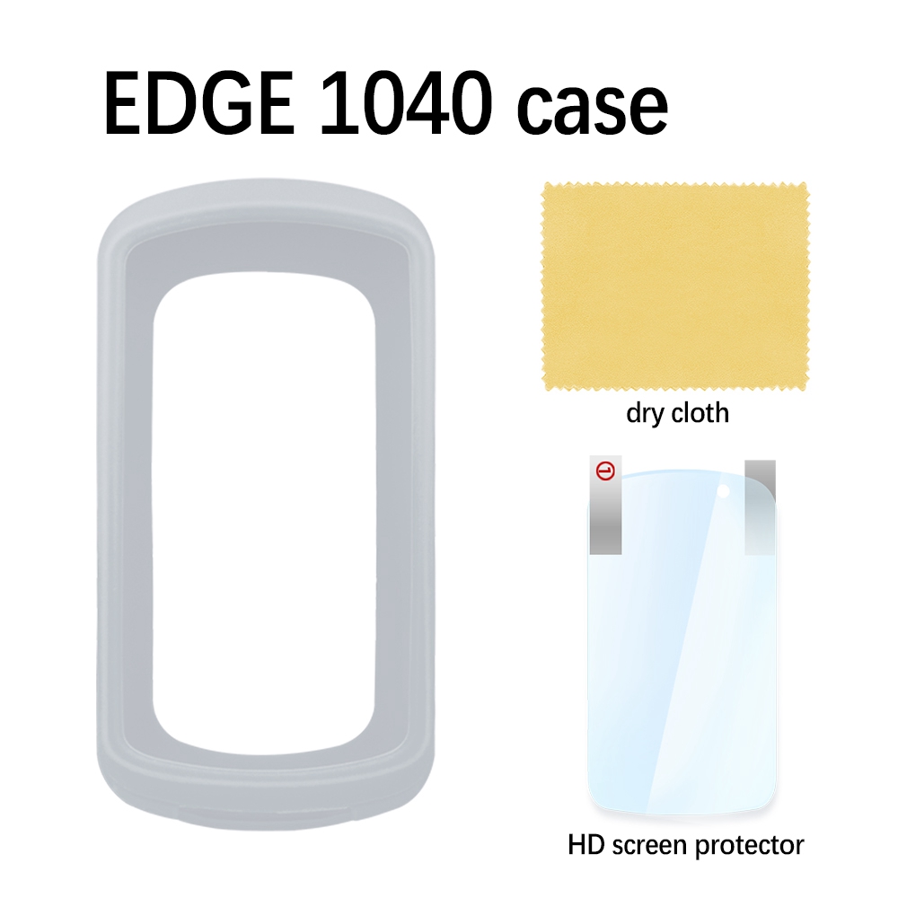 Garmin Edge 1040 funda protectora Edge 1040 funda protectora de silicona Gps bicicleta ordenador protección película de pantalla