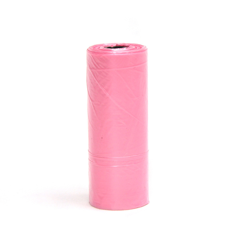 Dispensador de bolsas de basura para mascotas para perros, bolsas de arena ecológicas para caminar, bolsa de almacenamiento que protege la higiene ambiental: XXXS / plum