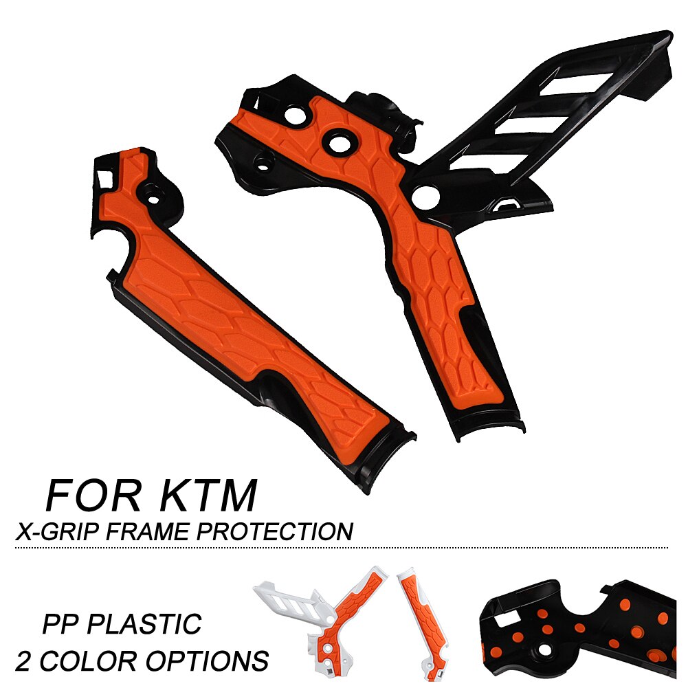 X-Grip Frame Guard Voor Ktm Exc 125 Exc 200 Exc 250 Exc 300 Exc 380 2T EXC380 2T Dirt Pit Bike Motorfiets Frame Cover Bescherming